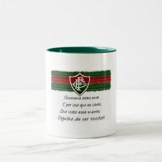 Taza Bicolor Amor pelo Fluminense
