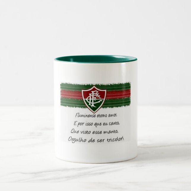 Taza Bicolor Amor pelo Fluminense (Centro)