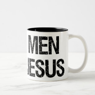 Taza Bicolor Amor real Jesús de los hombres