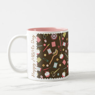 Taza Bicolor Amor Scoser Accesorios Marrón