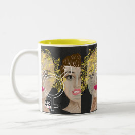 Taza Bicolor Amor transgénero
