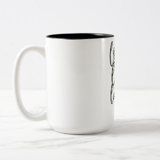 Taza Bicolor Amor, Vivo, Ríe