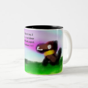 Taza Bicolor amor y amabilidad