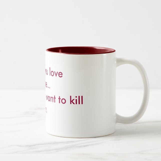Taza Bicolor Amor y odio (Derecha)