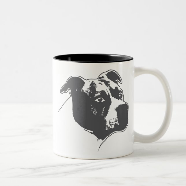 Taza Bicolor AmStaff BOY 1 | taza, Cup only/ (Derecha)