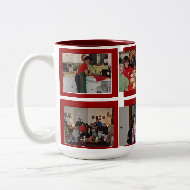 TAZA BICOLOR AÑADIR SU FOTO DE PERSONALIZADO (Izquierda)
