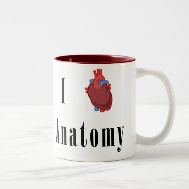 Taza Bicolor Anatomía del *Heart* I (Derecha)