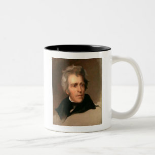 Taza Bicolor Andrew Jackson