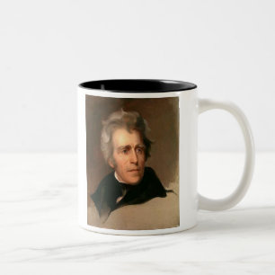 Taza Bicolor Andrew Jackson