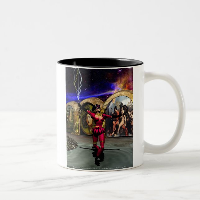 Taza Bicolor ANDROID BALLET , Ciencia Ficción (Derecha)