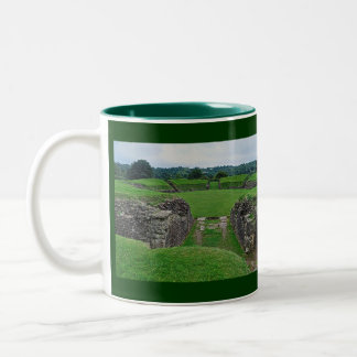 Taza Bicolor Anfiteatro romano Ruinas Caerleon, Gales