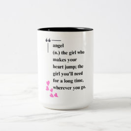 Taza Bicolor Ángel