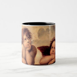 Taza Bicolor Angel Cherubs