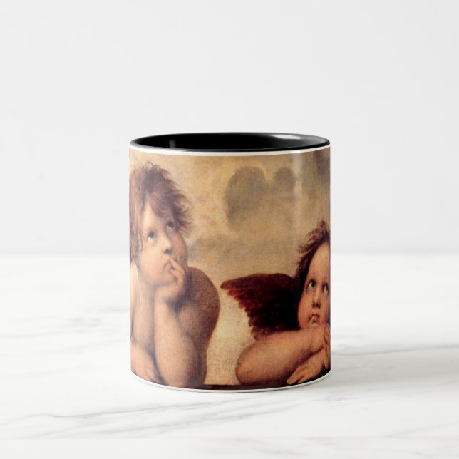 Taza Bicolor Angel Cherubs (Centro)