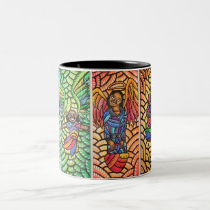 Taza Bicolor Ángeles de San Fransisco