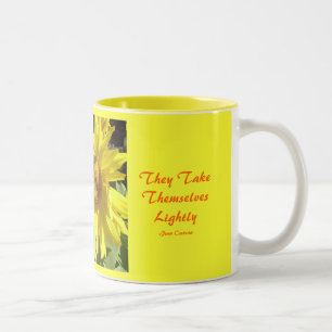 Taza Bicolor Ángeles FlyBecause, ellos TakeThems…