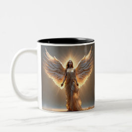 Taza Bicolor Angelic Coffee Mug