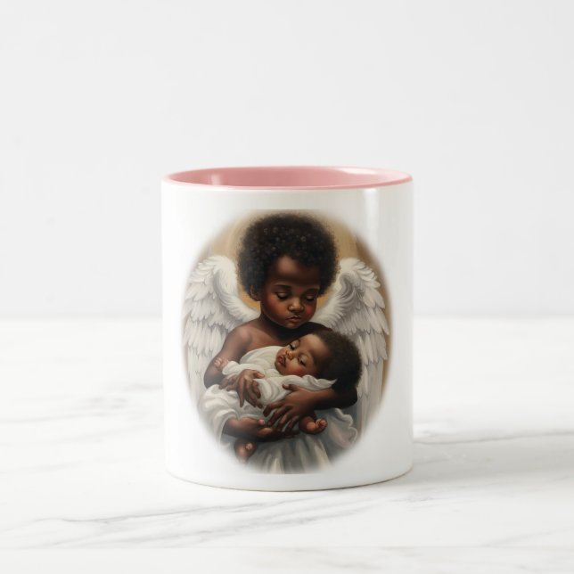 Taza Bicolor Angels de bebé (Centro)