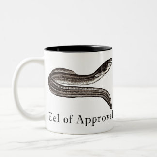 Taza Bicolor Anguila de la aprobación