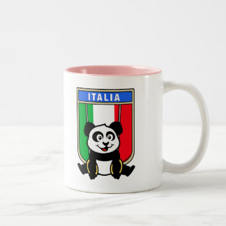 Taza Bicolor Anillos italianos Panda