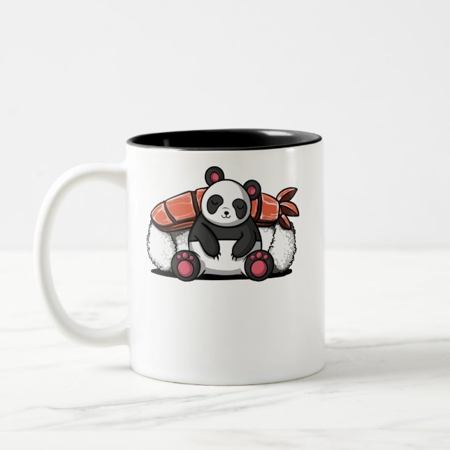 Taza Bicolor Animal de sushi Lover (Izquierda)