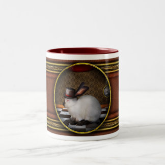 Taza Bicolor Animal - El Conejo - Versión Invertida