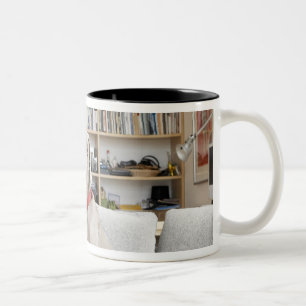 Taza Bicolor Animal femenino