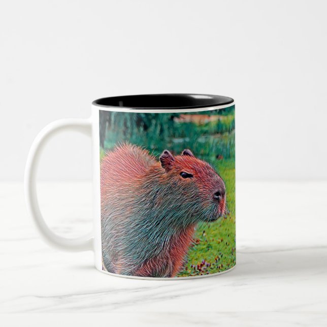 Taza Bicolor AnimalMix_Capybara_002 (Izquierda)