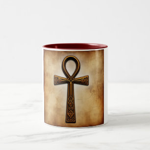 Taza Bicolor Ankh Mug