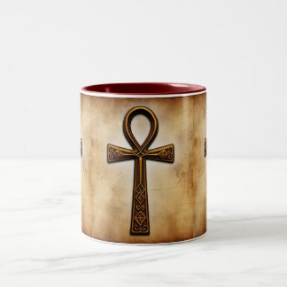 Taza Bicolor Ankh Mug