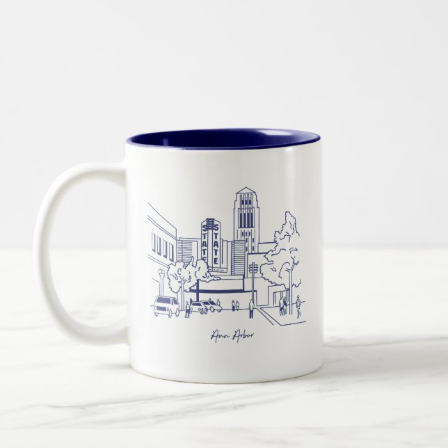 Taza Bicolor Ann Arbor Mug (Izquierda)