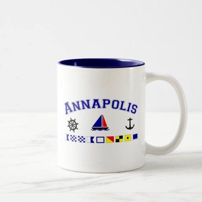 Taza Bicolor Annapolis, MD (Derecha)