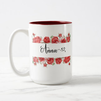Taza Bicolor Anna's Mug 15oz (ver más opciones)
