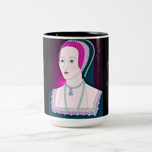 Taza Bicolor Anne Boleyn Neon Mug