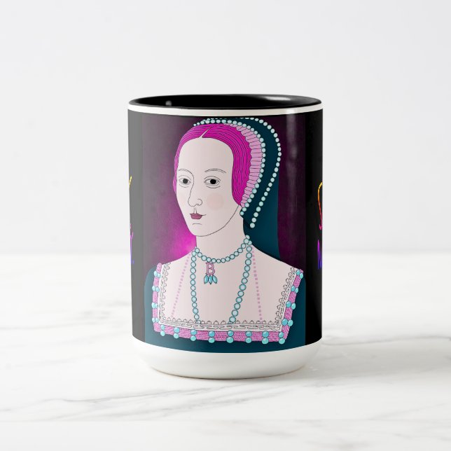 Taza Bicolor Anne Boleyn Neon Mug (Centro)