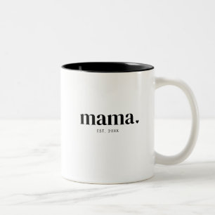 Taza Bicolor Año de fundación de Mama