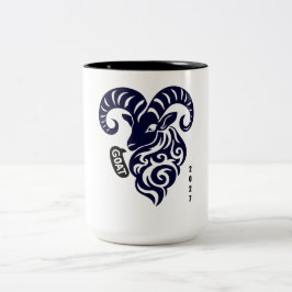 Taza Bicolor Año de la Cabra 2027