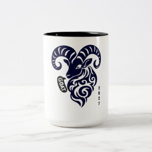 Taza Bicolor Año de la Cabra 2027