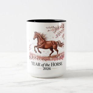 Taza Bicolor Año del Caballo 2026