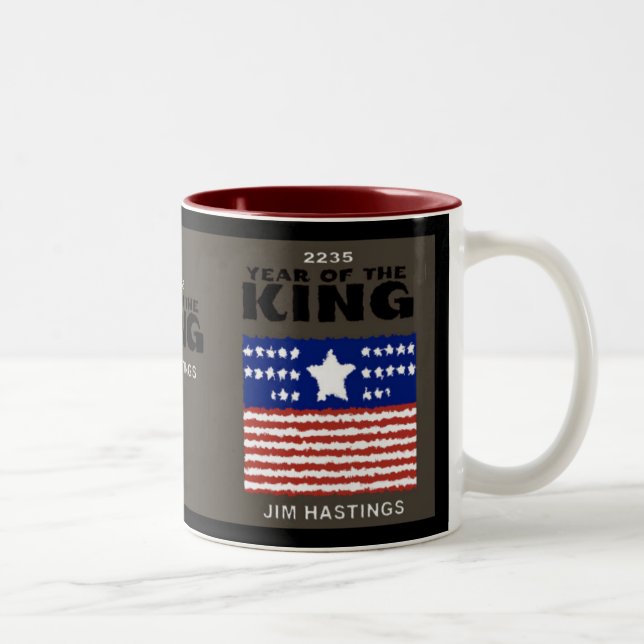 TAZA BICOLOR AÑO DEL REY (Derecha)