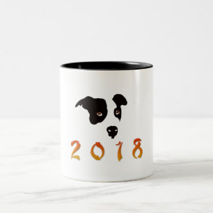Taza Bicolor Año Nuevo Chino 2018