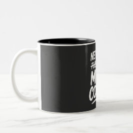 Taza Bicolor Año Nuevo Divertido Más Café Resolución Sarcástica