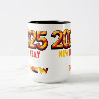 Taza Bicolor Año nuevo Mug soy nuevo