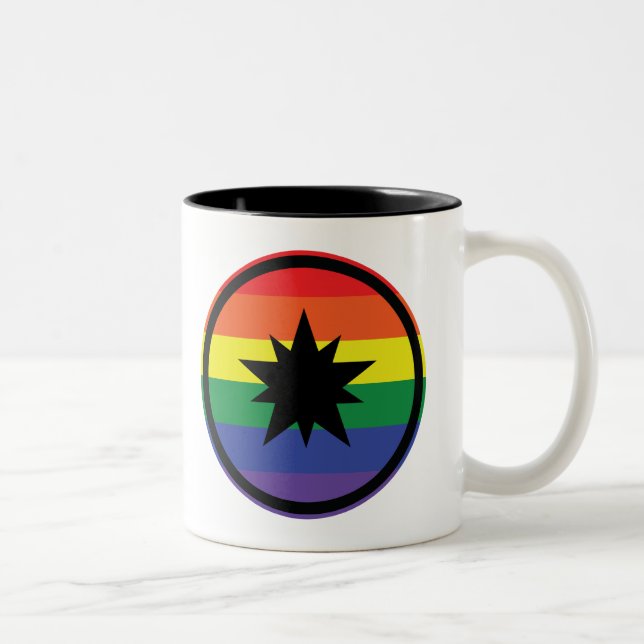 Taza Bicolor Ansteorra Pride Mug (Derecha)