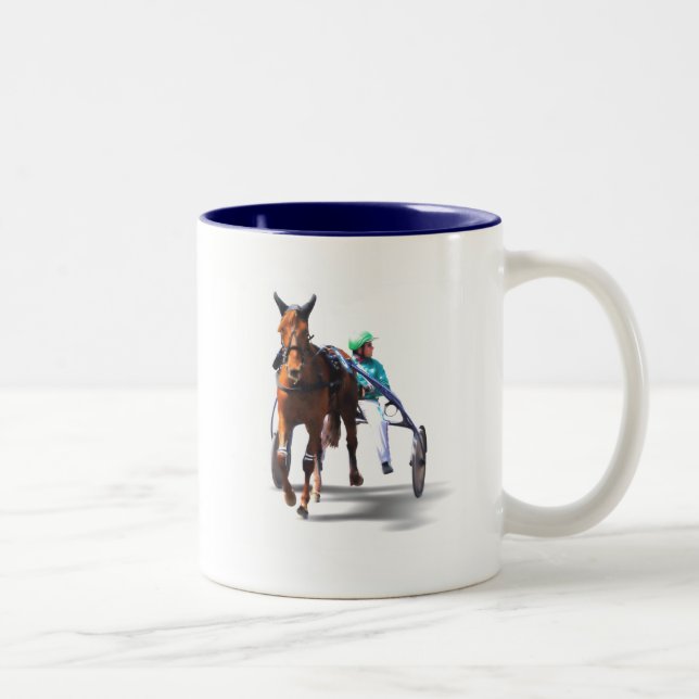 Taza Bicolor Ante la raza (Derecha)