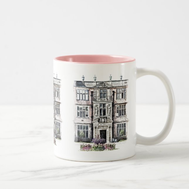TAZA BICOLOR ANTIGUO INGLATERRA (Derecha)