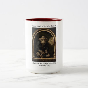 Taza Bicolor Antiguo Troll