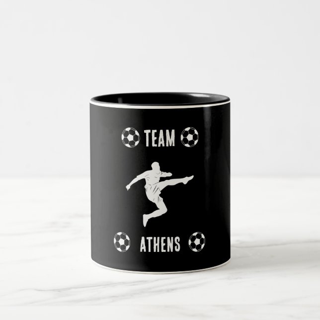 Taza Bicolor Aparato de fútbol (Centro)