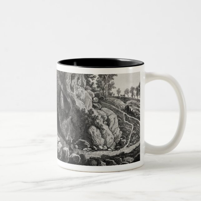 Taza Bicolor Aparición del Virgen María (Derecha)