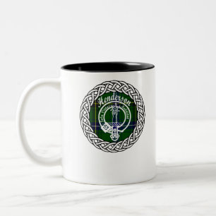 Taza Bicolor Apellido Henderson Tartancrest